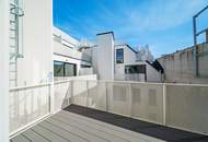 ESSENZ NO. 1 - Erstbezug mit hofseitigem 10 m² Balkon, im 1. DG, kaum Schrägen | 2 Zimmer