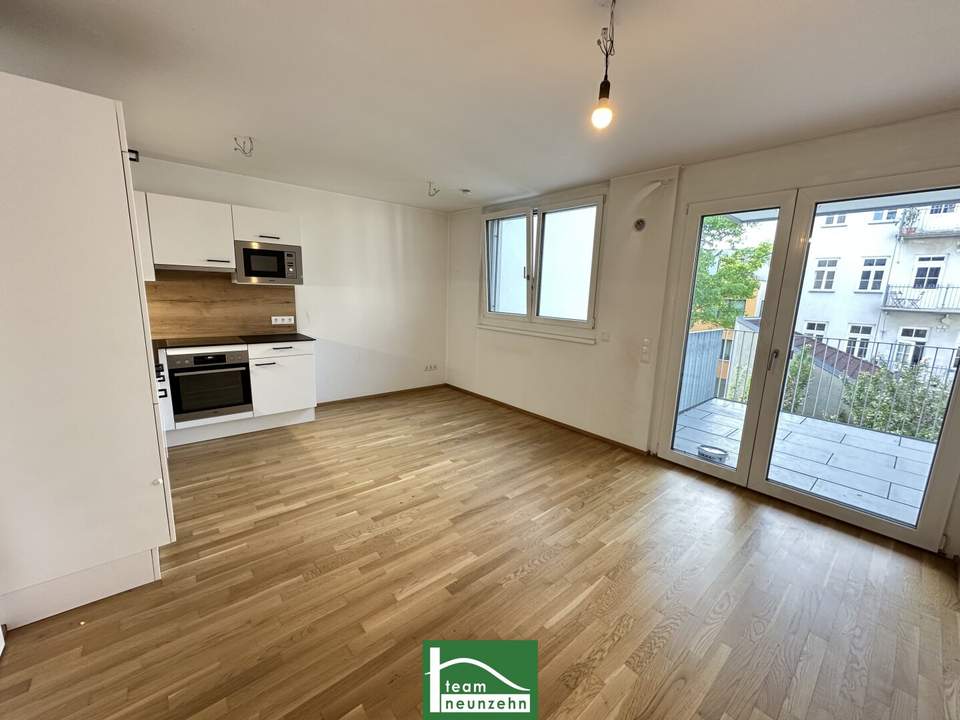 Modern & Ruhig nahe U3 Simmering - Großer Innenhof-Balkon und Einbauküche!
