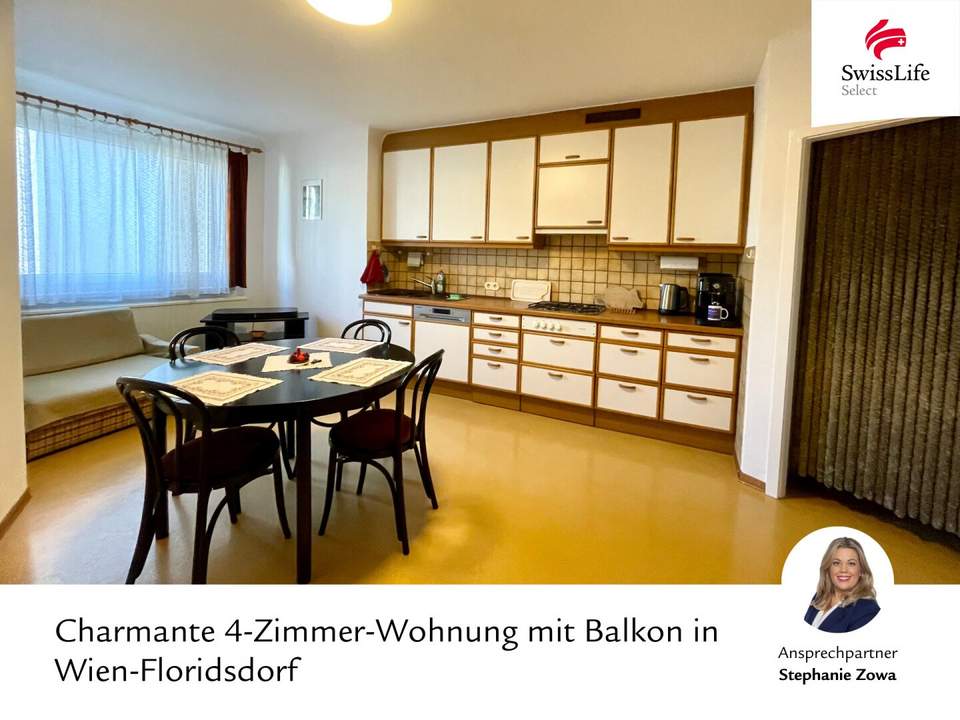 Großzügige Wohnung mit Balkon & Potential zur Wohnküche | INKLUSIVE EINRICHTUNG