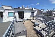 Exklusive Maisonette-Dachgeschosswohnung mit Donaublick // Exclusive duplex penthouse apartment with views of the Danube //
