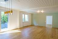 Perfekt renovierte 111m² Eigentumswohnung mit Gartenterrasse und Gartennutzung sowie eigener Garage!