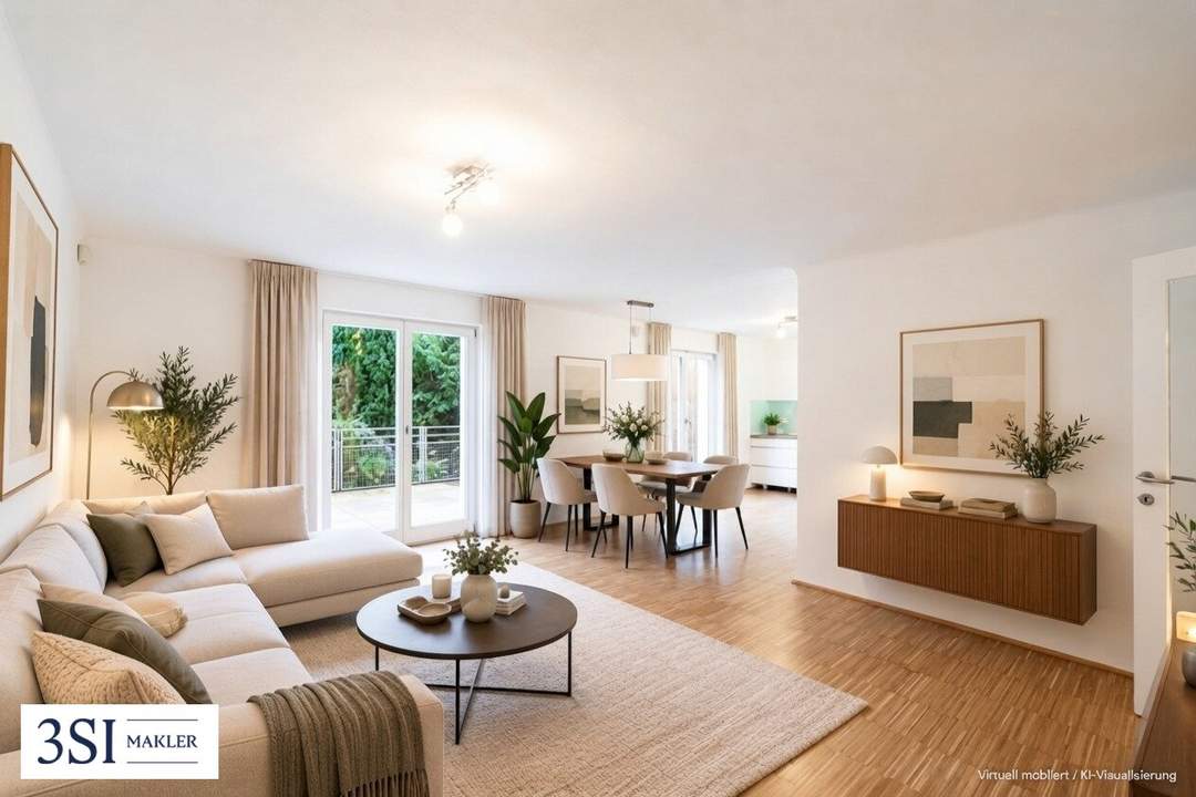 Gartenparadies in Hietzing – 4 Zimmer mit Traumterrasse & riesigem Eigengarten