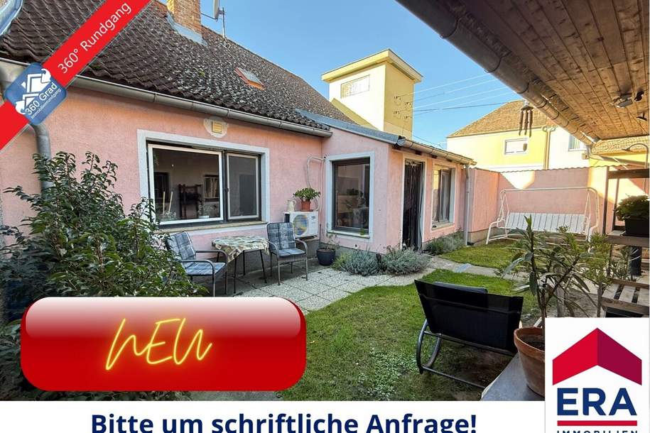 Hausbrunn - Rustikales Häuschen mit Garten, Werkstatt und Nebengebäude!, Haus-kauf, 154.000,€, 2145 Mistelbach