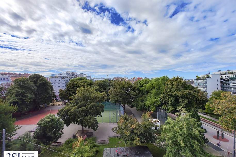 Baubewilligter Rohdachboden in zentraler Lage von Favoriten mit Blick auf den Laubepark, Wohnung-kauf, 390.000,€, 1100 Wien 10., Favoriten