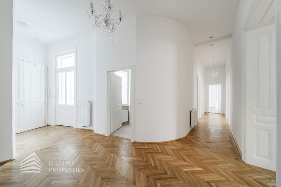 Grand Park Residence: Stilvolle 6-Zimmer-Eigentumswohnung mit Balkonfläche, Wohnung-kauf, 2.594.000,€, 1090 Wien 9., Alsergrund