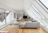 Erstbezug! Dachgeschosswohnung mit Freifläche in bester Lage - Nähe Kutschkermarkt