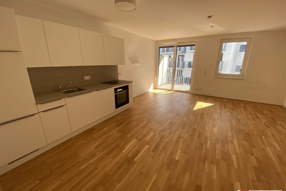Neubau 1 Zimmer Wohnung mit Balkon, Wohnung-miete, 929,00,€, 1100 Wien 10., Favoriten