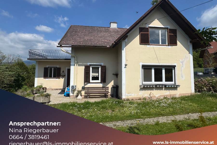 Bezugsfertiges Wohnhaus mit schönem Garten in Ehrenschachen, Haus-kauf, 269.000,€, 8240 Hartberg-Fürstenfeld