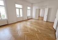 MÖLLWALDPLATZ, U1-Nähe, 133 m2 Altbau mit Loggia, 3 Zimmer, Extraküche, 2 Loggia, Wannenbad, Parketten, 1. Liftstock