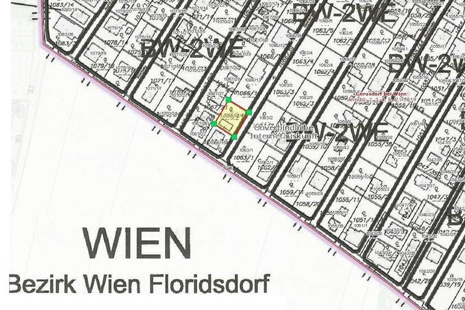 "2 Doppelhäuser und ein Preis! Oberlisse 20 Meter vom 21ten Bezirk!", Grund und Boden-kauf, 499.000,€, 2201 Korneuburg