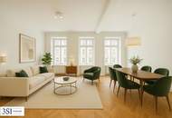 Lichtdurchflutet &amp; luxuriös: Sanierter Altbau-Erstbezug mit Balkon