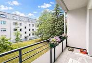Ruhige Neubauwohnung in saniertem Gebäude mit Vollwärmeschutz! Große Loggia! Grünblick!
