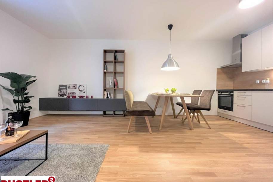 Ihr privater Balkon im Grünen: Exklusive 3-Zimmerwohnung im Schlosspark, Wohnung-miete, 1.034,36,€, 8054 Graz(Stadt)