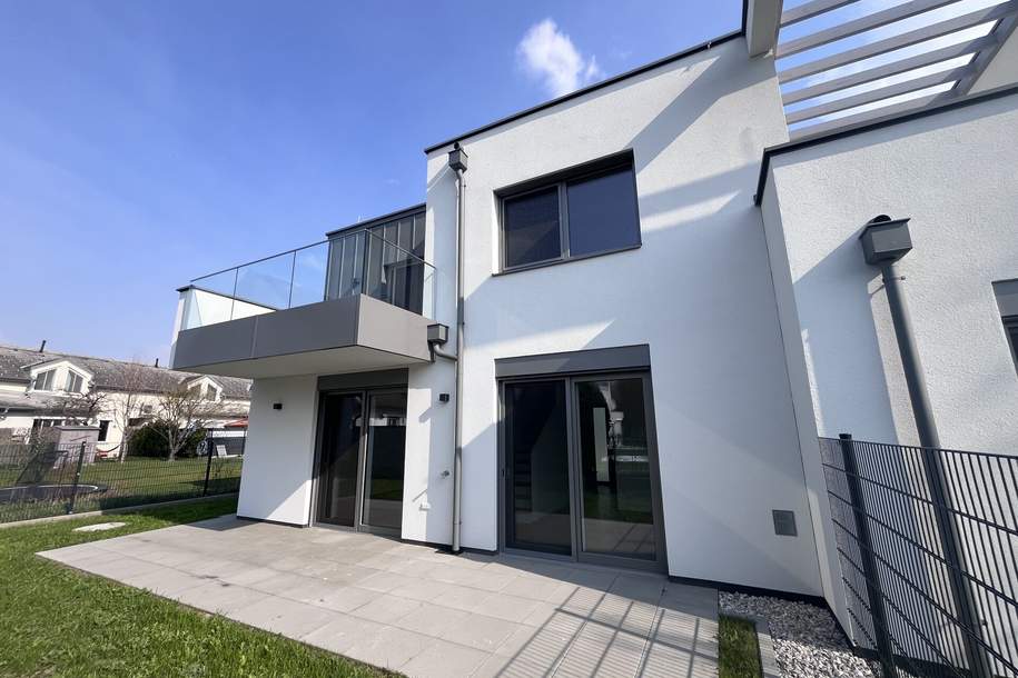 Erstbezug !! Traumhafte Doppelhaushälfte , Wohnkeller mit Garten und 2 Stellplätzen!, Haus-kauf, 750.000,€, 2353 Mödling