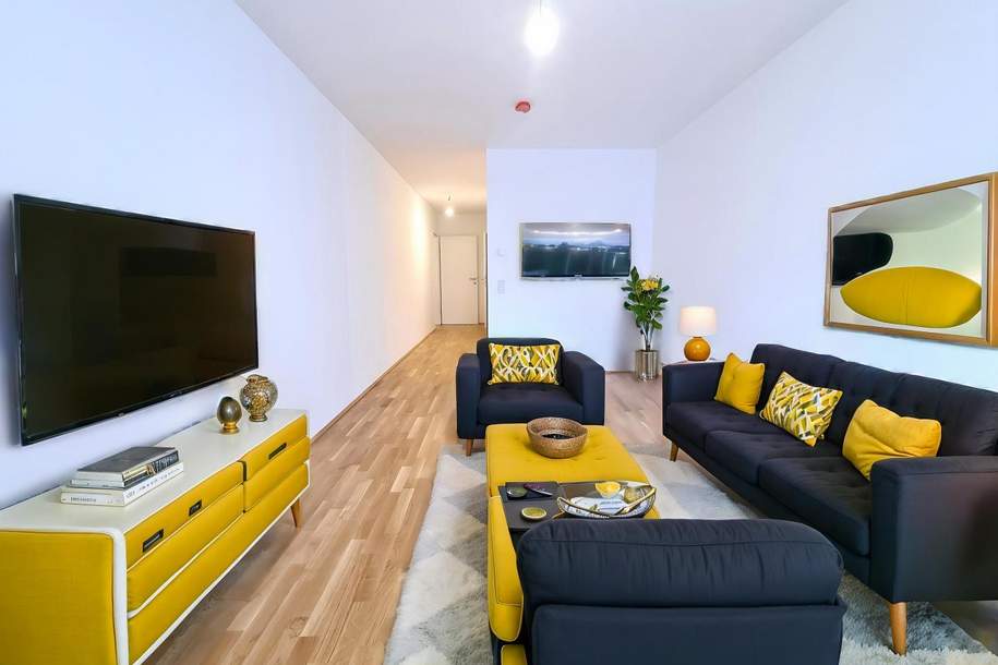 Urbanes Wohnen im 6. Bezirk - 1-Zimmer-Wohnung im Erdgeschoss - Erstbezug, Wohnung-kauf, 239.800,€, 1060 Wien 6., Mariahilf