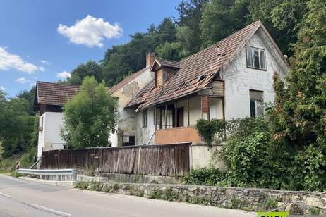 7,6 % Rendite – vermietete Doppelhaushälfte mit zusätzlicher Wohneinheit zur Renovierung und Selbstnutzung., Haus-legalform.mietkauf, 97.000,€, 2831 Neunkirchen