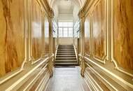 TRAUMBLICK und kuschliger KAMIN! Dachgeschoß-Maisonette mit 3 Terrassen! Garagenkauf im Haus möglich