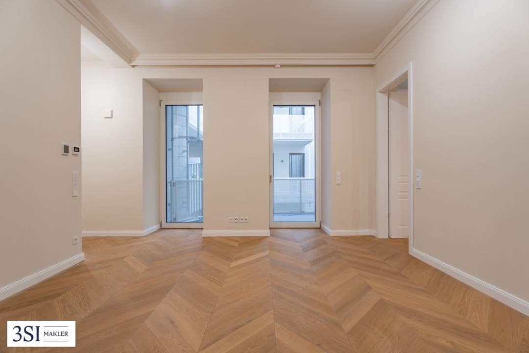 Moderne 2-Zimmer-Wohnung mit Balkon