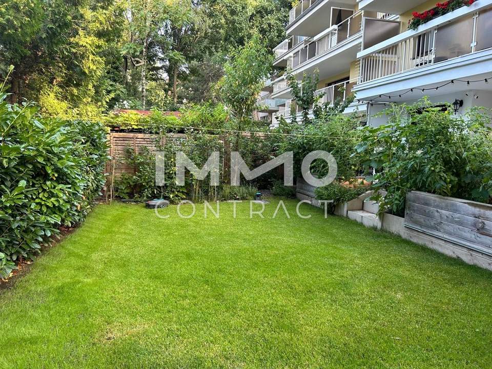 ELEGANTE GARTENWOHNUNG MIT GARAGENPLATZ NÄHE SAARPLATZ!
