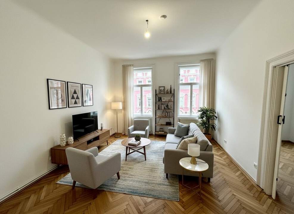 Charmante 1 Zimmer Wohnung mit Wohnküche -- Sechshauserstraße