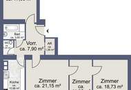 U3 Ottakring - 4-Zimmer Wohnung