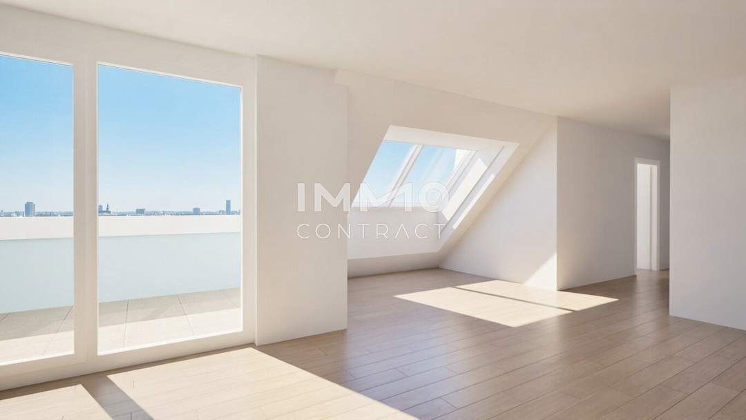 BAUSTART ERFOLGT! Rarität! 4 Zimmer Wohnung mit Dachterrasse in toller Lage