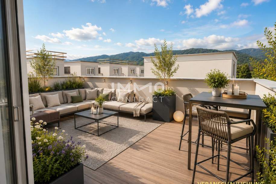 Erstbezug:: Reihenhaus ab 01.10.2026 in Grünlage, Haus-miete, 1.476,95,€, 8641 Bruck-Mürzzuschlag