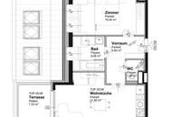 Neubauwohnung im Dachgeschoß mit 10m² Terrasse!!!