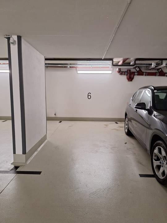 PKW-Stellplatz für Motorrad