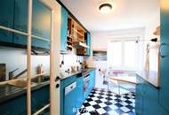 2 Zimmer + Loggia mit tollem Ausblick (4. Liftstock) + separate Küche, Garagenplatz inkl.