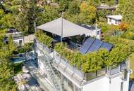Exklusives Weinberg-Refugium: unverbaubarer Panoramablick in absoluter Ruhelage I hightech Pool I Dachterrasse mit Whirlpool I Erdwärme, Solarpaneele, Fußbodenheizung, Kühldecke