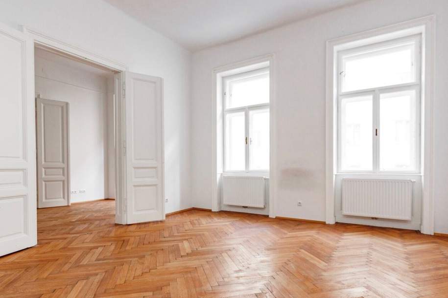 Klassische Beletage-Wohnung + Balkon im saniertem Stilaltbau, Wohnung-kauf, 895.000,€, 1040 Wien 4., Wieden