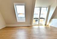 DG-Wohnung mit Traumausstattung und 50m² Dachterrasse - Nähe Karmelitermarkt und 1. Bezirk!!