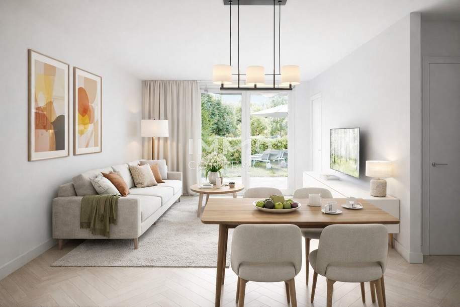 Provisionsfrei: Stylische 2-Zimmer Wohnung mit Loggia &amp; Balkon – modernes Wohnen im Grünen, Wohnung-kauf, 247.500,€, 1220 Wien 22., Donaustadt