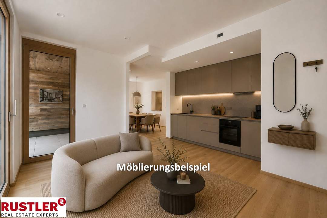 helle 3 Zimmerwohnung mit modernster Technik