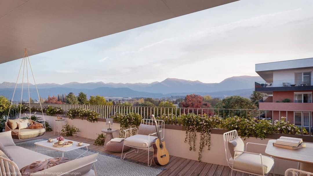 PENTHOUSE mit tollem Ausblick! Der Wörthersee nur wenige Minuten entfernt.