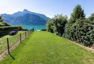 LUXUS - 3 Zimmer Erstbezugs - Gartenwohnung mit traumhaften Seeblick direkt am Wasser sowie eigenem Badeplatz am Mondsee - PROVISIONSFREI