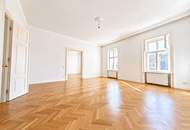WIEN (ER-)LEBEN | Topsanierte Stilaltbauwohnung bei der alten Börse | 4 Zimmer (davon 2 hofseitig) &amp; 2 Bäder | ab sofort