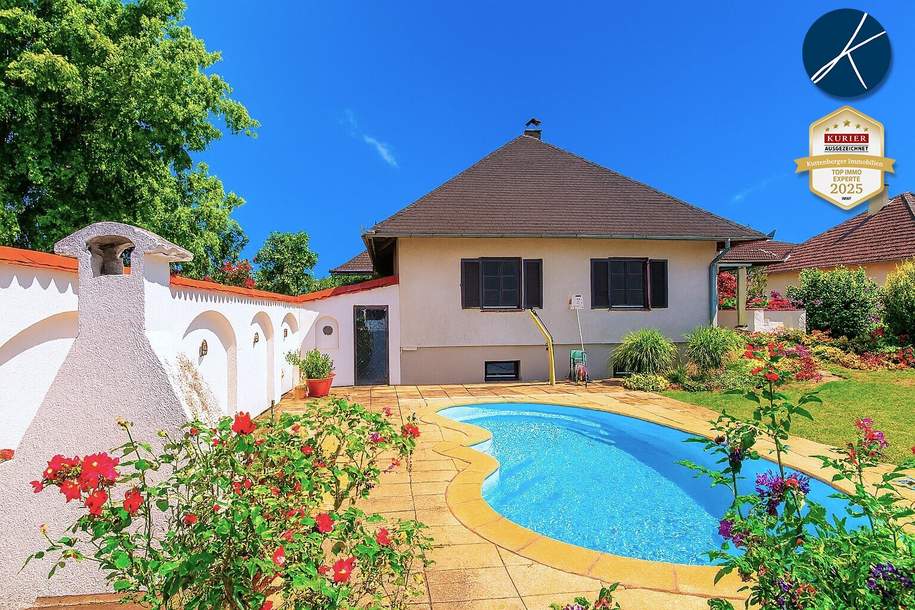 Traumhaftes Gartenparadies mit Pool, Haus-kauf, 560.000,€, 3494 Krems(Land)