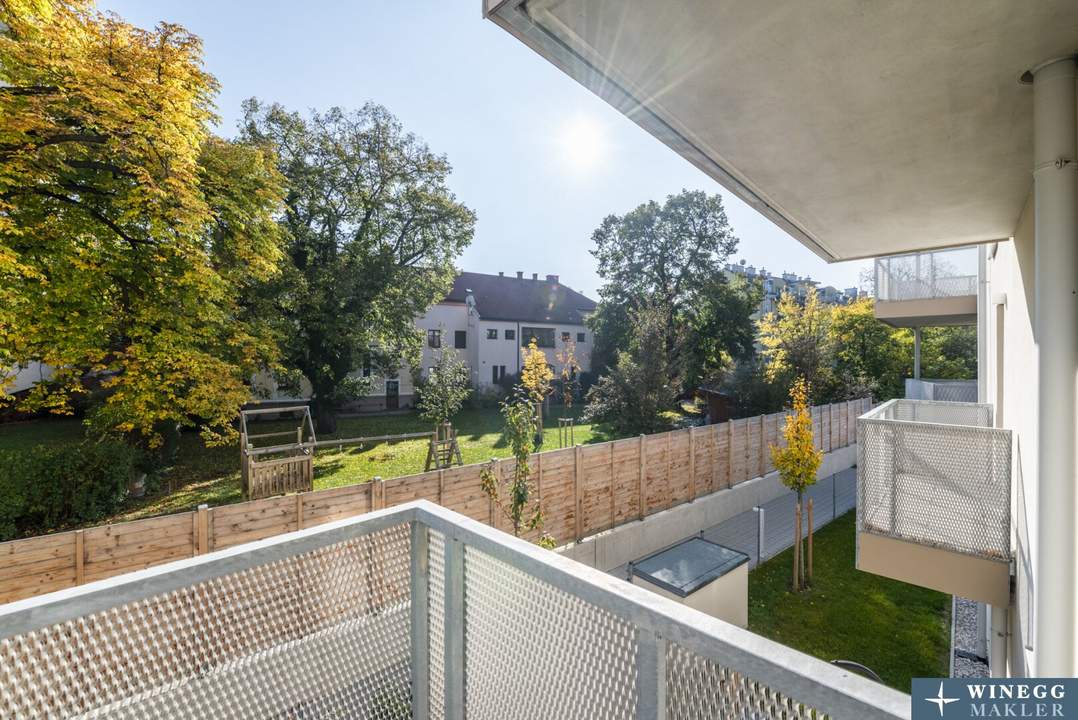 PROVISIONSFREI! Perfekt geschnittene 3-Zimmer-Wohnung | Großzügiger Balkon mit Grünblick