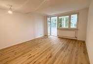 Sanierte Wohnung mit Schrebergarten