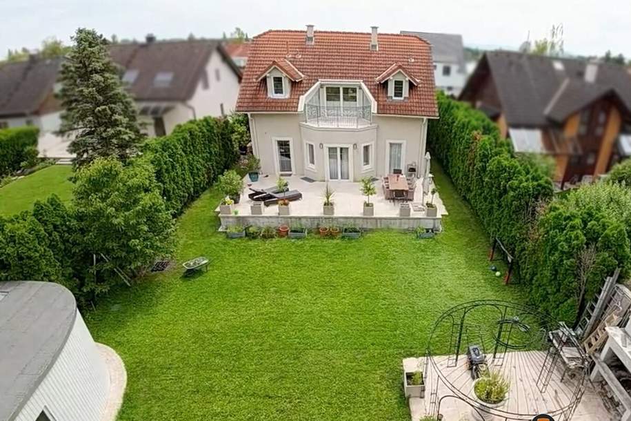 Oberwaltersdorf: Haus am Schlosssee in idyllischer Grünruhelage auf Eigengrund, Haus-kauf, 2522 Baden