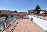 Am Kutschkermarkt | Außergewöhnliche 4-Zimmer-Dachgeschoßwohnung mit 2 Terrassen