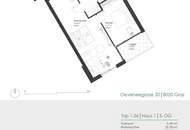 Grünes Wohnen mit Cityanschluss - Tolle 2-Zimmer-Wohnung mit gemütlicher Freifläche!