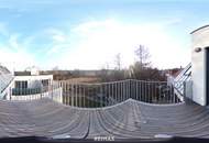 Neuwertige 3-Zi-DG-Wohnung mit großem Südbalkon in 1230 Wien