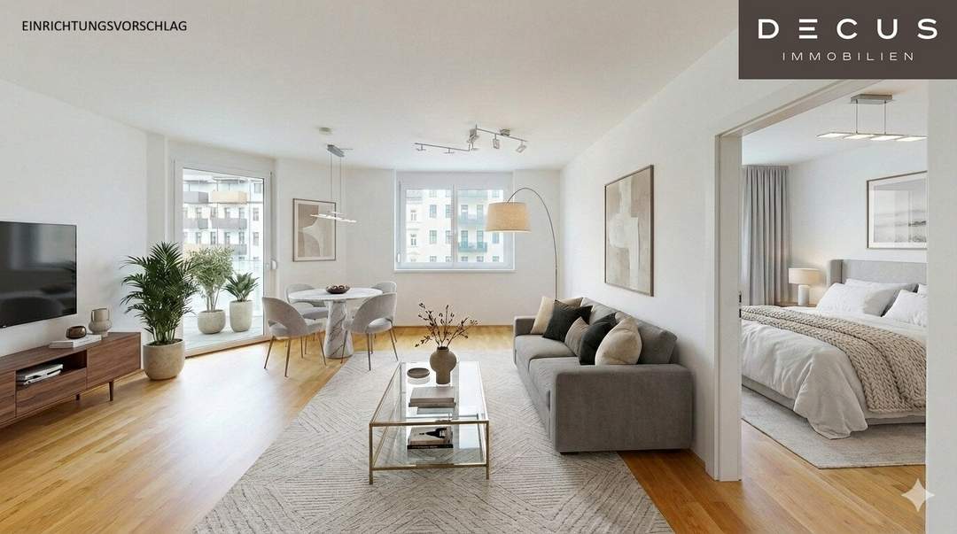 | NEUWERTIGE WOHNUNG MIT LOGGIA IM 3.STOCK | NÄHE FH TECHNIKUM | U6 DRESDNER STRASSE | TG-PLATZ VERFÜGBAR |