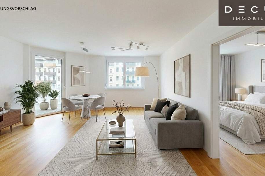 | NEUWERTIGE WOHNUNG MIT LOGGIA IM 3.STOCK | NÄHE FH TECHNIKUM | U6 DRESDNER STRASSE | TG-PLATZ VERFÜGBAR |, Wohnung-miete, 1.049,00,€, 1200 Wien 20., Brigittenau