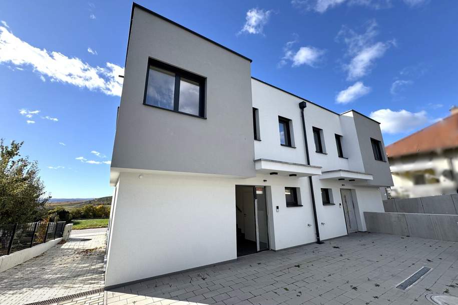 ERSTBEZUG | Moderne Doppelhaushälfte | 5 Zimmer | Weitblick | schlüsselfertige Ausführung | Rechte Steinzeile (Haus 1/2), Haus-kauf, 579.000,€, 7051 Eisenstadt-Umgebung