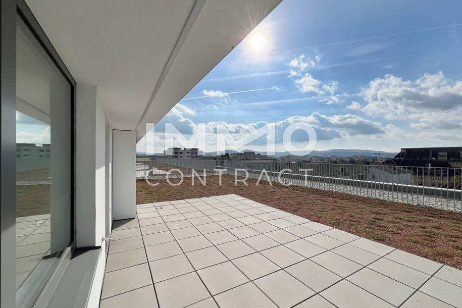 114,89qm 4ZI- PENTHOUSE 26,95qm Terrassen, 78qm Gründach, 28,01qm Balkon, zzgl. 2 Tiefgaragenstellplätzen, Wohnung-kauf, 533.307,€, 3500 Krems an der Donau(Stadt)