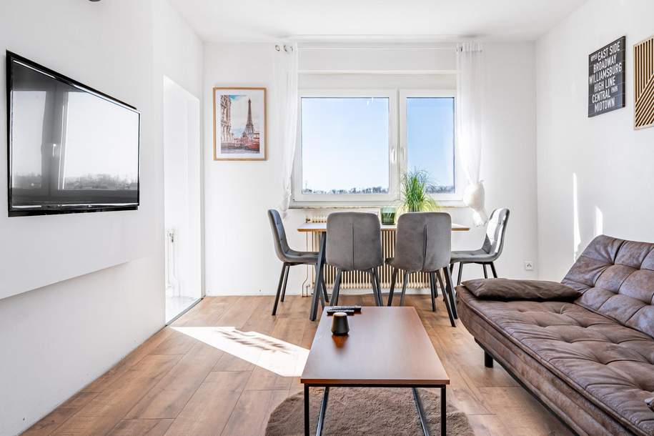 Top moderne 2 Zimmer Wohnung mit sonniger Aussicht, Wohnung-kauf, 4470 Linz-Land